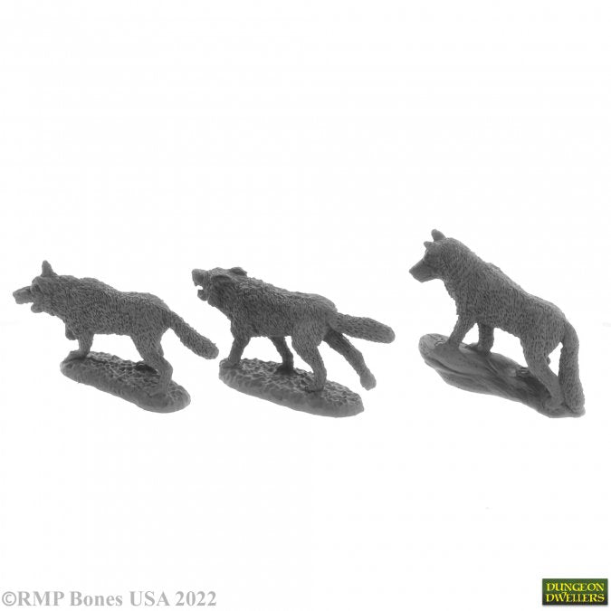 Bones Dungeon Dwellers: Wolf Pack (3)