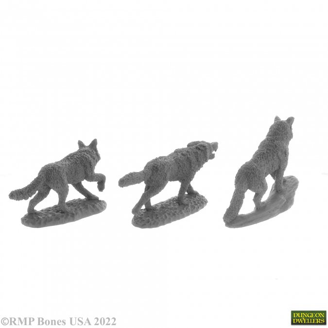 Bones Dungeon Dwellers: Wolf Pack (3)