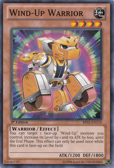 Wind-Up Warrior [BP01-EN170] Common (ONLINE ORDER ONLY)