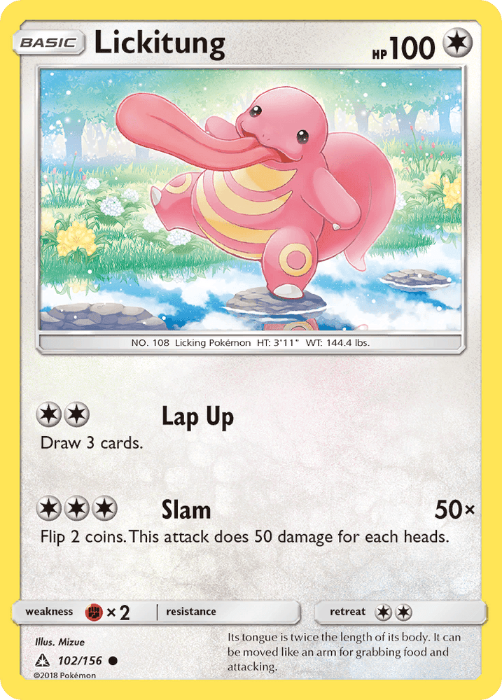 Lickitung (102/156) [Sun & Moon: Ultra Prism] (Online Only)
