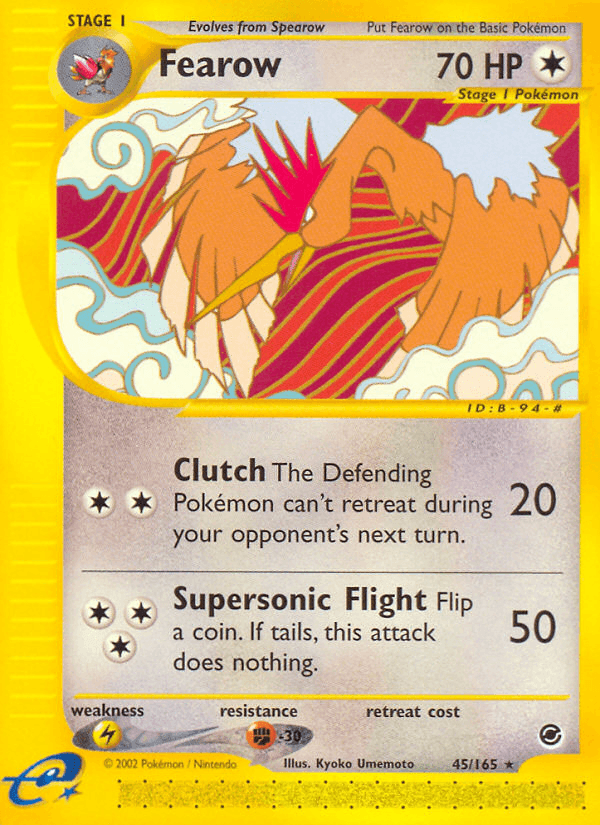 Fearow (45/165) [Expedition: Base Set] (Online Only)