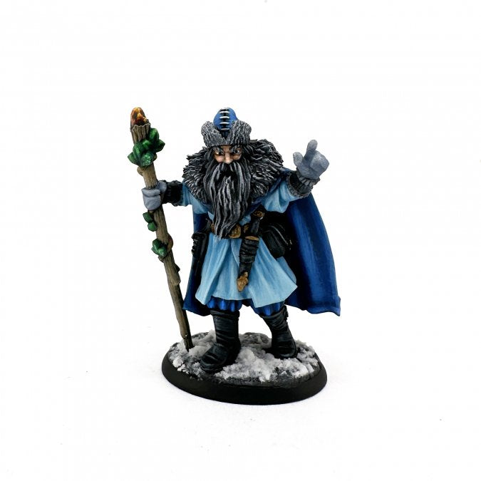 Bones Dungeon Dwellers: Gregor the Winter Wizard - Human Wizard (ONLINE ORDER ONLY)