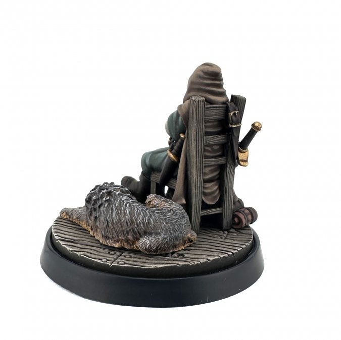Bones Dungeon Dwellers: Mysterious Stranger and Hound