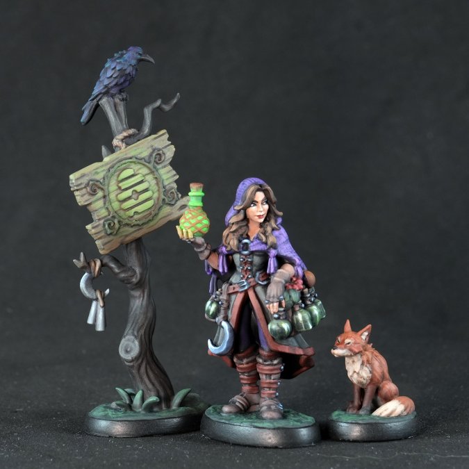 Bones Dungeon Dwellers: Elowyn the Nettlewitch (ONLINE ORDER ONLY)