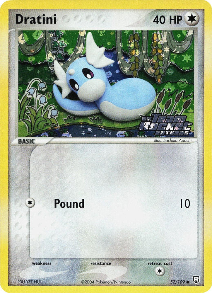 Dratini (52/109) (Stamped) [EX: Team Rocket Returns] (Online Only)