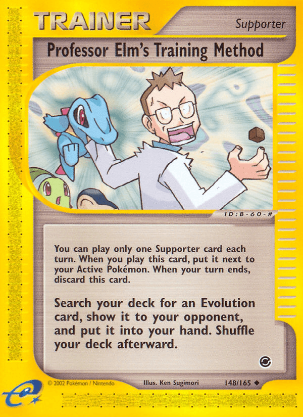 Professor Elm's Training Method (148/165) [Expedition: Base Set] (Online Only)