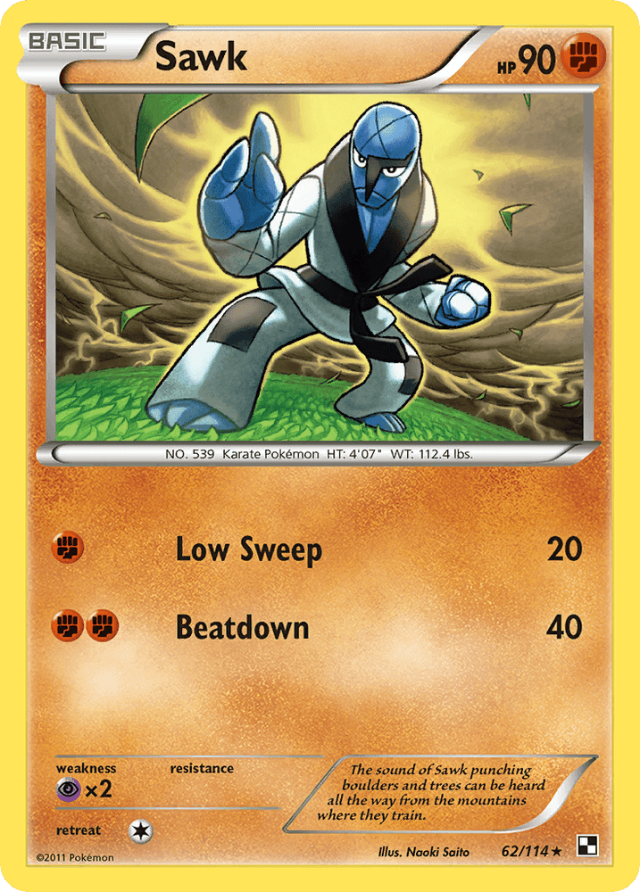 Sawk (62/114) [Black & White: Base Set] (Online Only)
