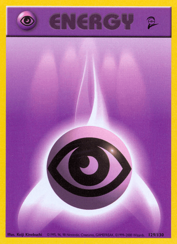 Psychic Energy (129/130) [Base Set 2] (Online Only)