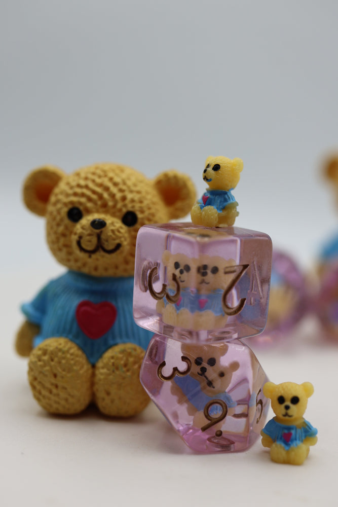 Teddy Bear RPG Dice Set (ONLINE ORDER ONLY)