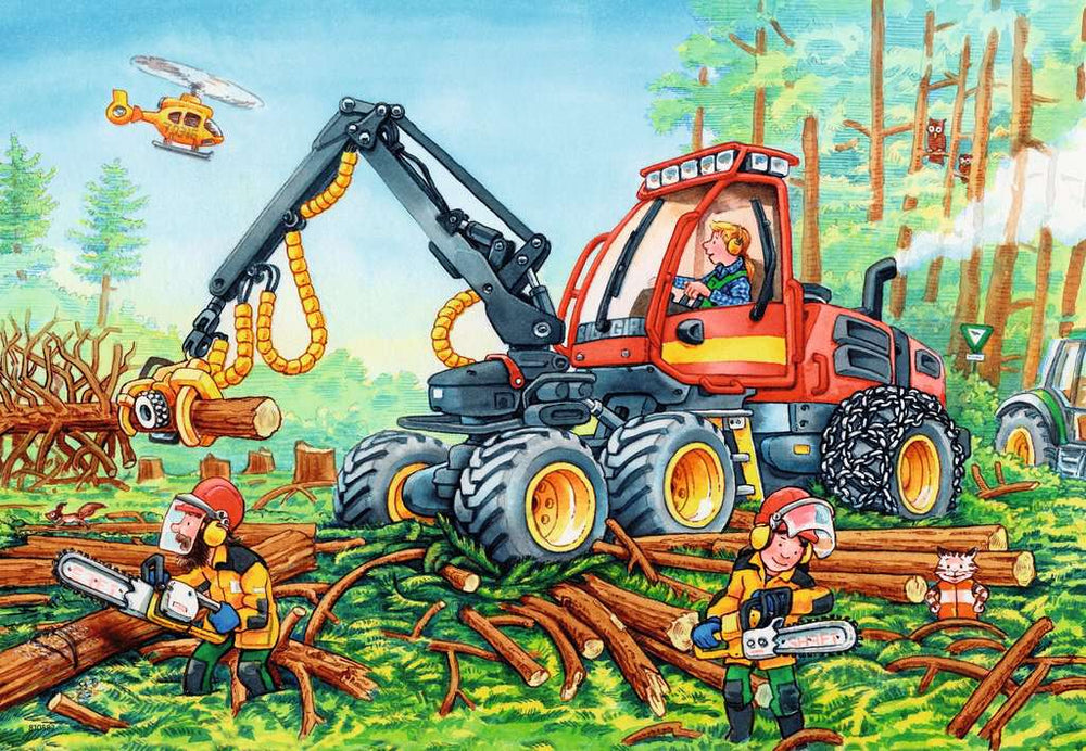 Puzzle: Diggers at Work (ONLINE ORDER ONLY)