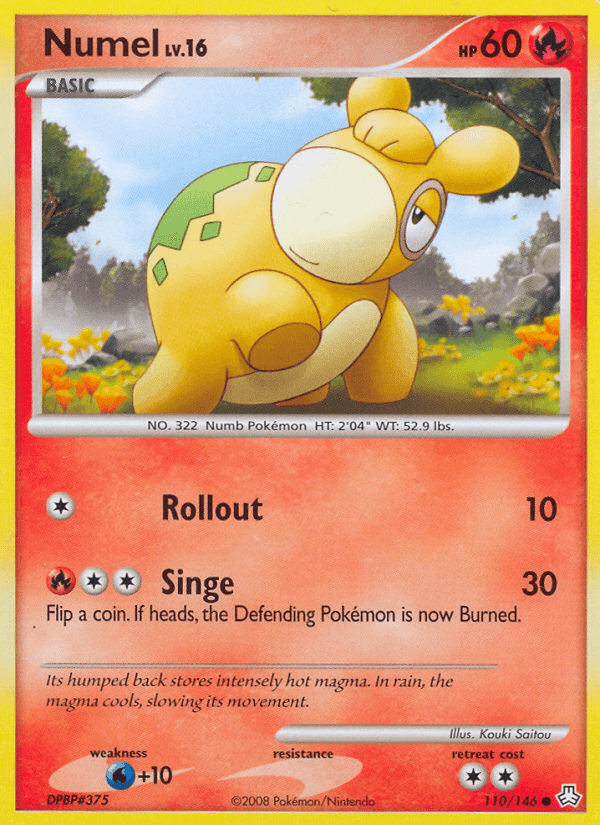 Numel (110/146) [Diamond & Pearl: Legends Awakened] (Online Only)