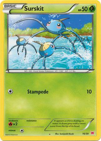 Surskit (16/30) [XY: Trainer Kit 2 - Latias] (Online Only)