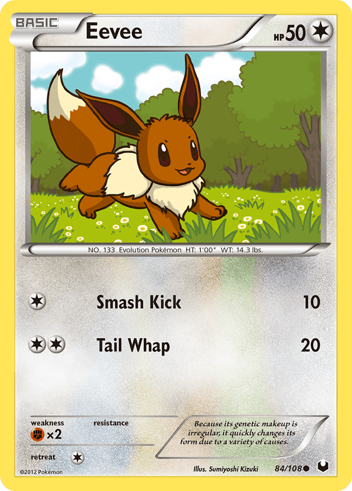 Eevee (84/108) [Black & White: Dark Explorers] (Online Only)