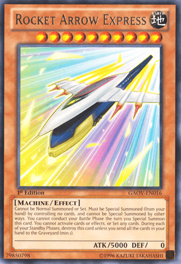 Rocket Arrow Express [GAOV-EN016] Rare (ONLINE ORDER ONLY)