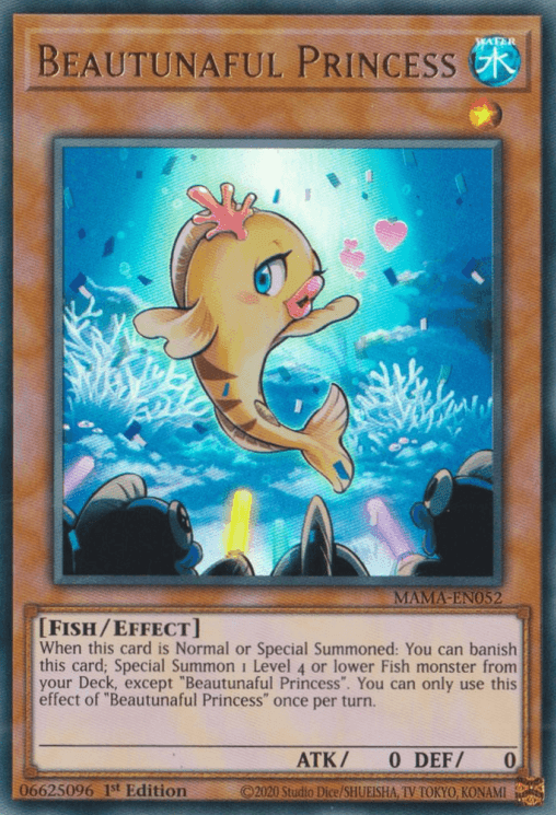 Beautunaful Princess [MAMA-EN052] Ultra Rare (ONLINE ORDER ONLY)
