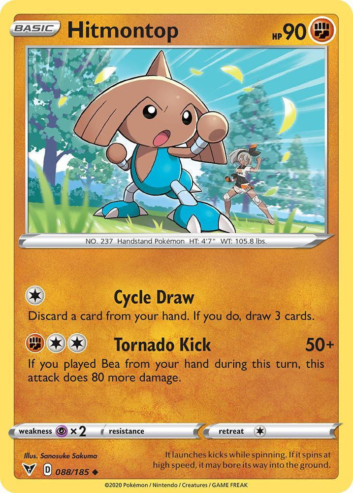 Hitmontop (088/185) [Sword & Shield: Vivid Voltage] (Online Only)