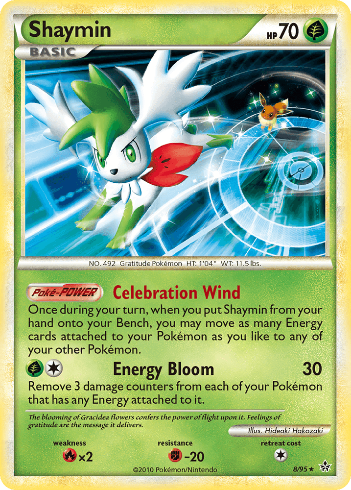 Shaymin (8/95) [HeartGold & SoulSilver: Unleashed] (Online Only)