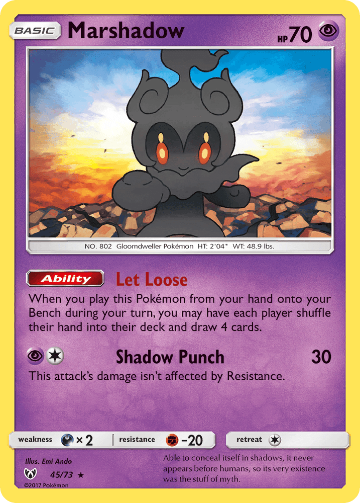 Marshadow (45/73) [Sun & Moon: Shining Legends] (Online Only)