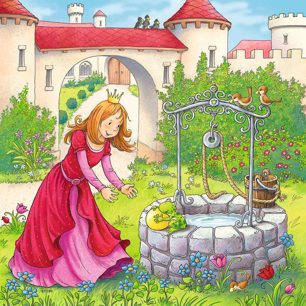 Puzzle: Rapunzel, Red Riding Hood, and The Frog Prince