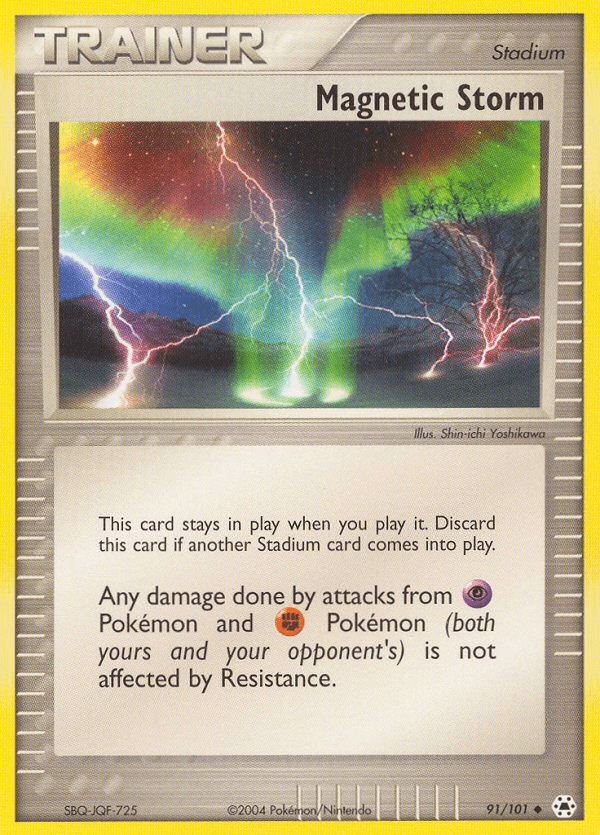 Magnetic Storm (91/101) [EX: Hidden Legends] (Online Only)