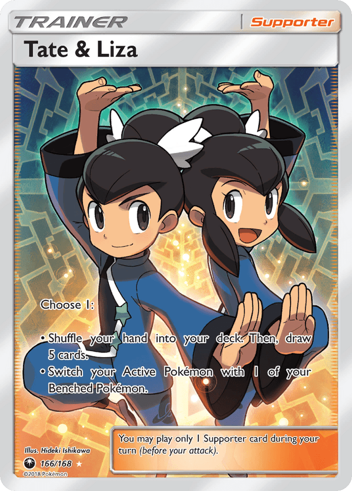 Tate & Liza (166/168) [Sun & Moon: Celestial Storm] (Online Only)