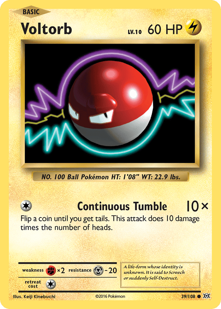 Voltorb (39/108) [XY: Evolutions] (Online Only)