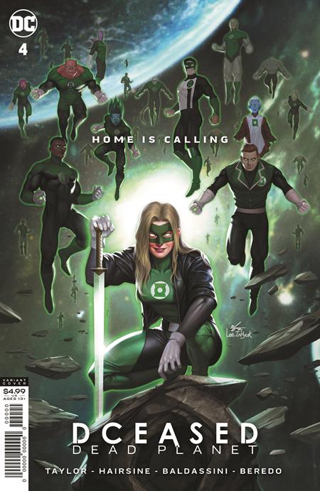 Dceased Dead Planet #4 (Of 7) C In-hyuk Lee Aquaman Movie Homage Card Stock Variant (10/07/2020) DC (ONLINE ORDER ONLY)