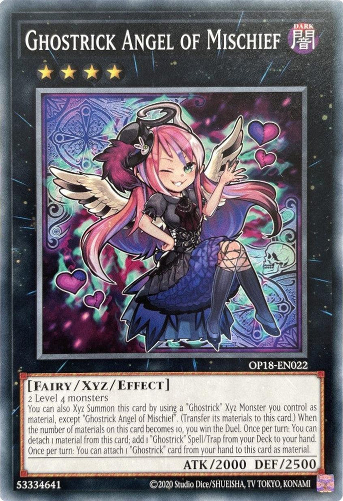 Ghostrick Angel of Mischief [OP18-EN022] Common (ONLINE ORDER ONLY)