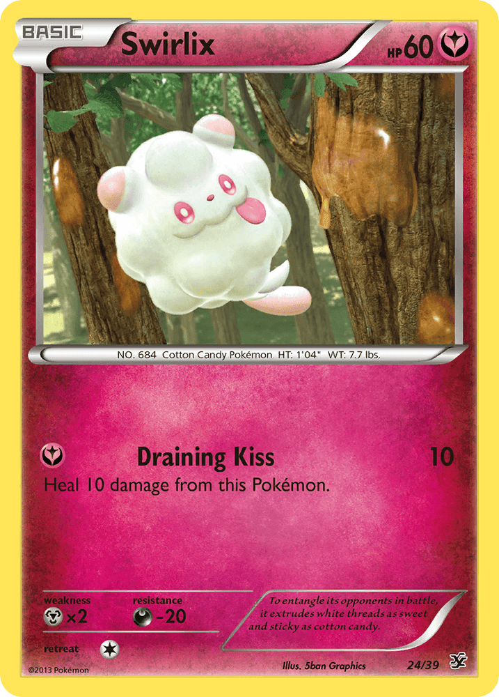 Swirlix (24/39) [XY: Kalos Starter Set] (Online Only)