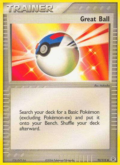 Great Ball (92/112) [EX: FireRed & LeafGreen] (Online Only)