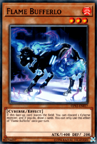 Flame Bufferlo [OP12-EN017] Common (ONLINE ORDER ONLY)
