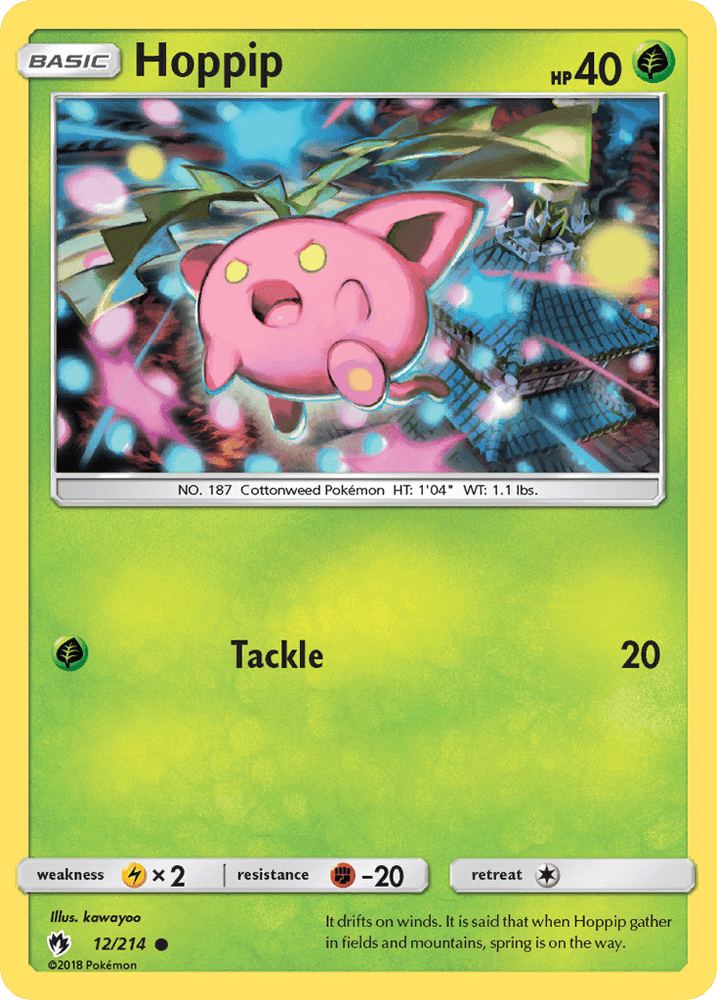 Hoppip (12/214) [Sun & Moon: Lost Thunder] (Online Only)