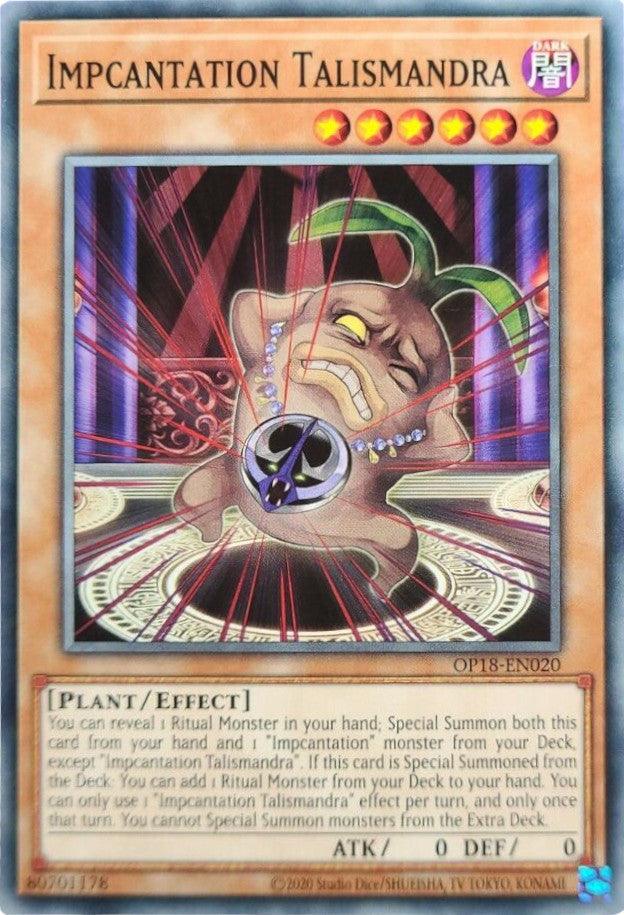 Impcantation Talismandra [OP18-EN020] Common (ONLINE ORDER ONLY)