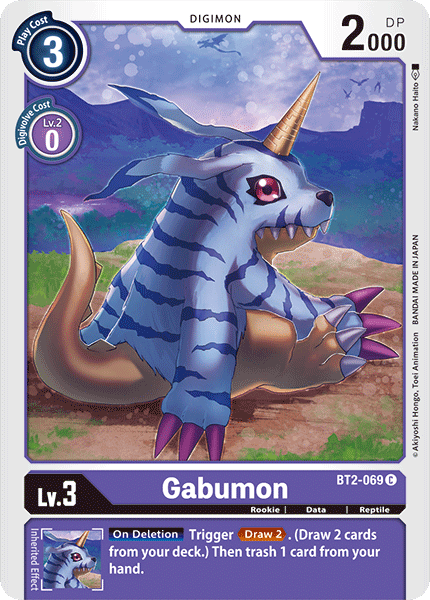 Gabumon [BT2-069] [Release Special Booster Ver.1.0] (ONLINE ORDER ONLY)