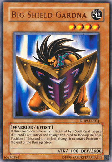 Big Shield Gardna (Bronze) [DL09-EN004] Rare (ONLINE ORDER ONLY)