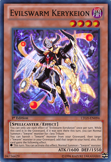 Evilswarm Kerykeion [LTGY-EN094] Super Rare (ONLINE ORDER ONLY)