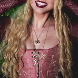 Disney X RockLove HOCUS POCUS Broom Necklace (ONLINE ORDER ONLY)