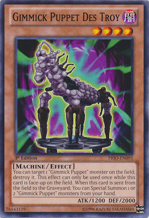 Gimmick Puppet Des Troy [PRIO-EN095] Common (ONLINE ORDER ONLY)