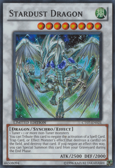 Stardust Dragon [CT07-EN021] Super Rare (ONLINE ORDER ONLY)