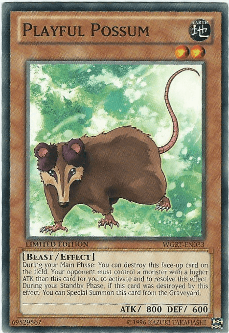 Playful Possum [WGRT-EN033] Common (ONLINE ORDER ONLY)