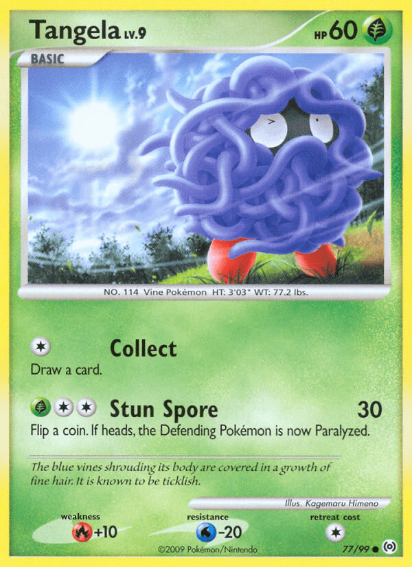 Tangela (77/99) [Platinum: Arceus] (Online Only)