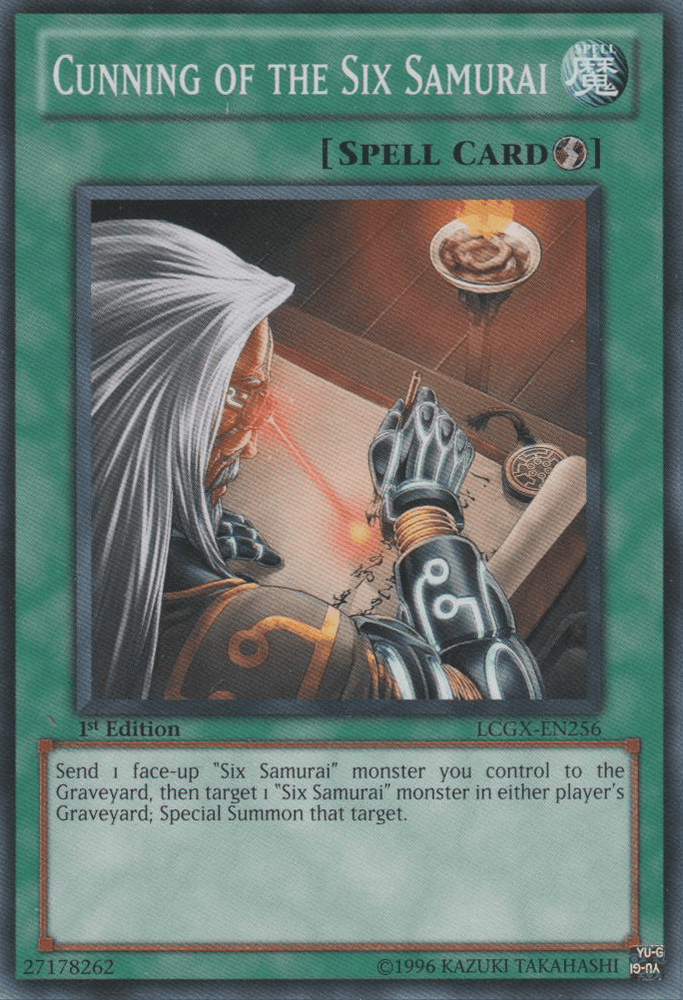 Cunning of the Six Samurai [LCGX-EN256] Common (ONLINE ORDER ONLY)