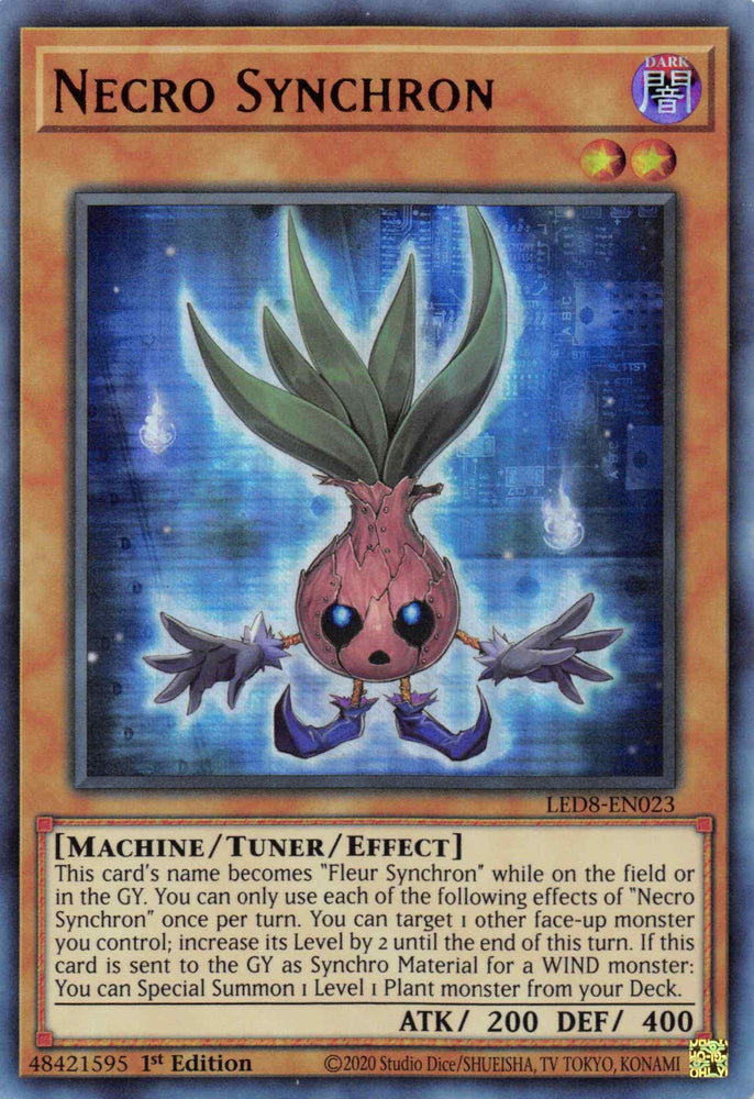 Necro Synchron [LED8-EN023] Ultra Rare (ONLINE ORDER ONLY)