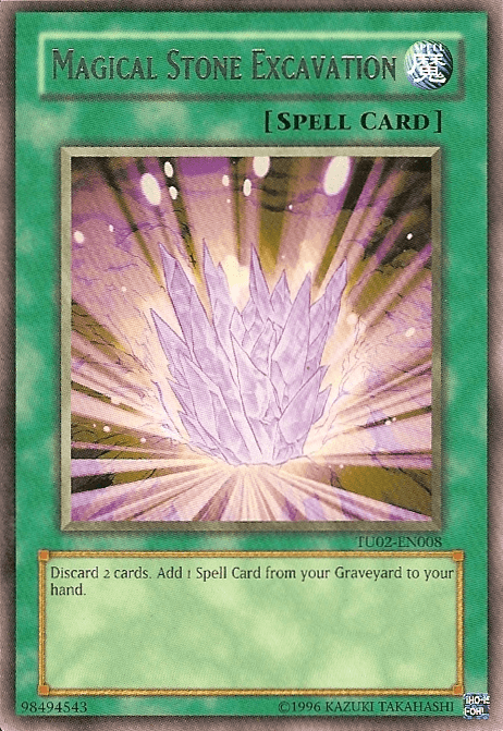 Magical Stone Excavation [TU02-EN008] Rare (ONLINE ORDER ONLY)