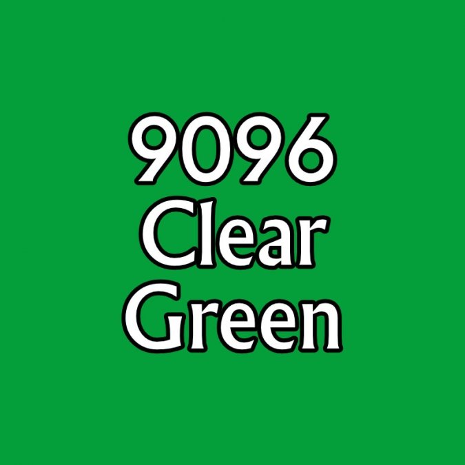 Master Series Paint: Clear Green (ONLINE ORDER ONLY)