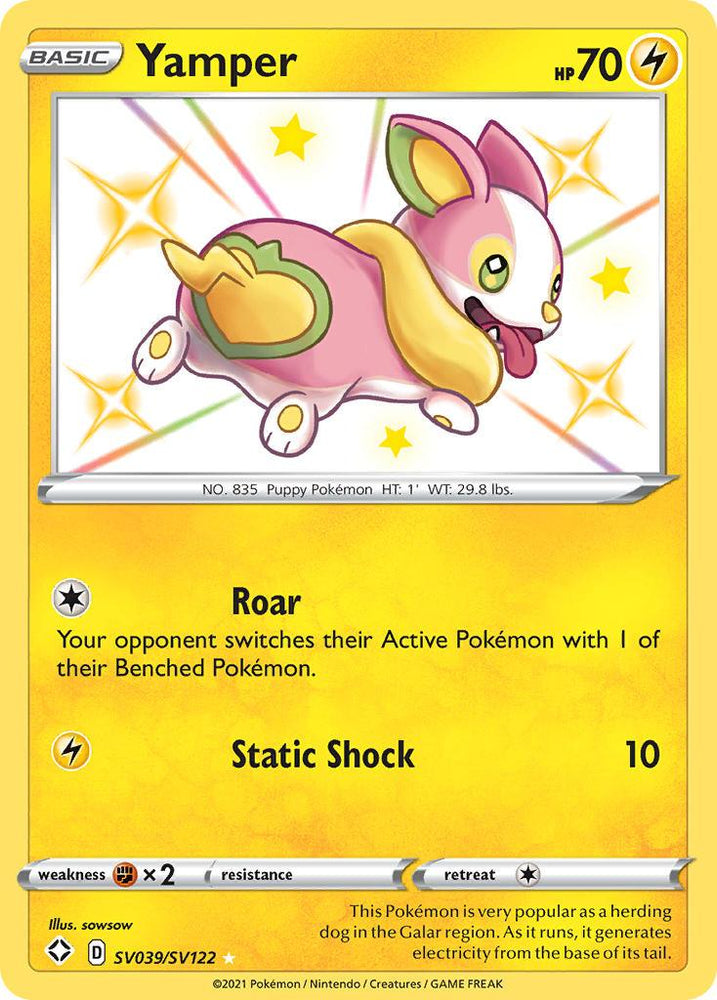 Yamper (SV039/SV122) [Sword & Shield: Shining Fates] (Online Only)
