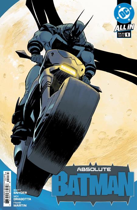 Absolute Batman #1 3rd Print A Nick Dragotta Variant (11/27/2024) Dc (ONLINE ORDER ONLY)
