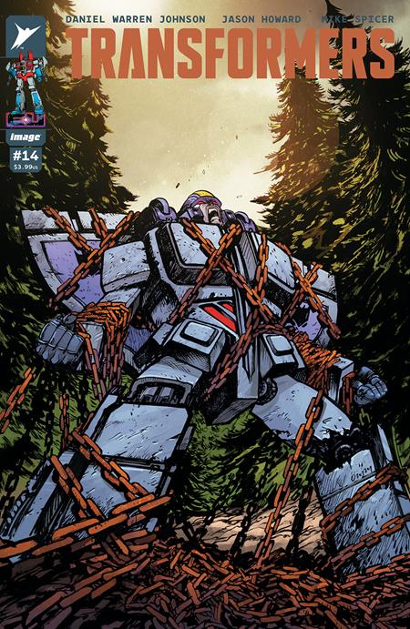 Transformers #14 A Daniel Warren Johnson & Mike Spicer (11/13/2024) Image (ONLINE ORDER ONLY)
