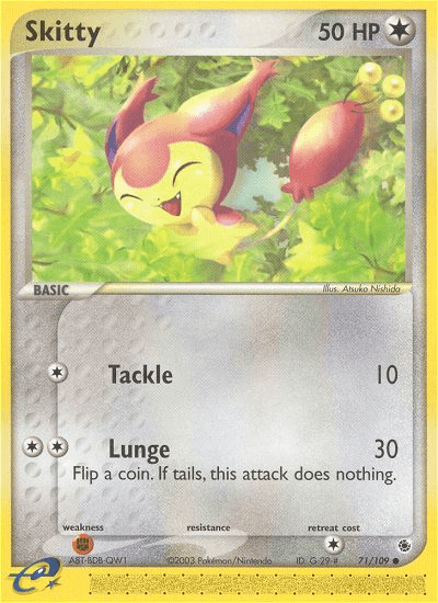 Skitty (71/109) [EX: Ruby & Sapphire] (Online Only)