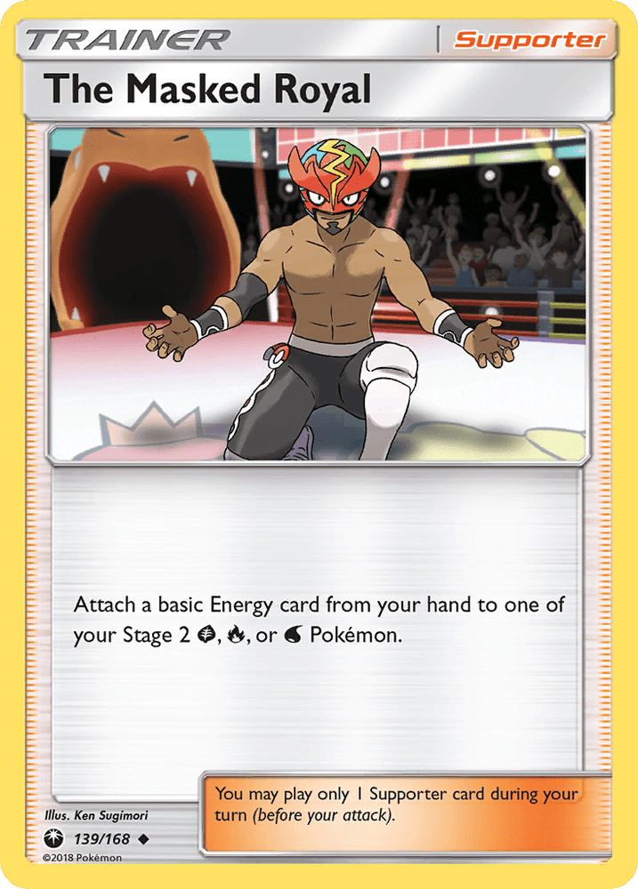 The Masked Royal (139/168) [Sun & Moon: Celestial Storm] (Online Only)